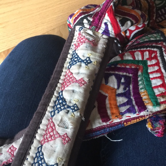 Embroidered Rainbow Cross-Body Bag - Picture 10 of 12